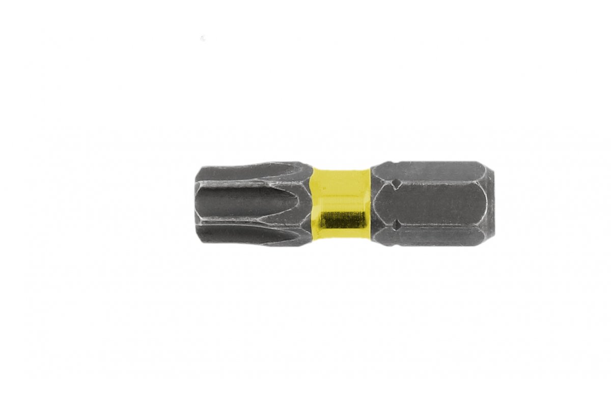 Биты ударные TORX 10, 25 мм, сталь S2, 5 шт.